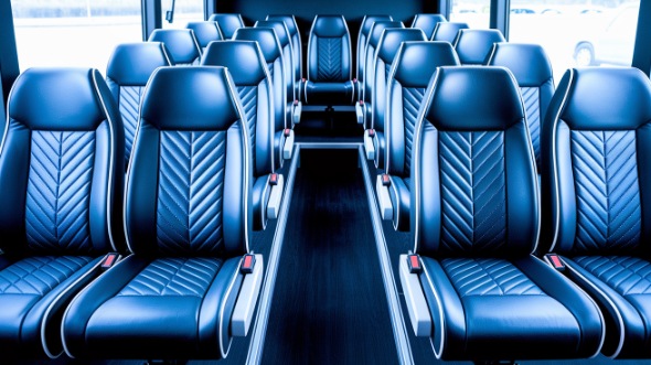 18 passenger minibus inside columbus