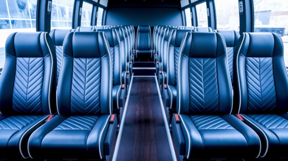 25 passenger minibus inside mobile