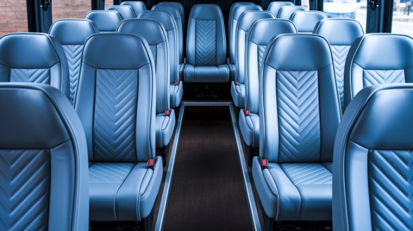 25 passenger minibus interior the villages