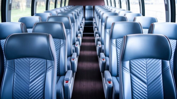 50 passenger charter bus interior st augustine