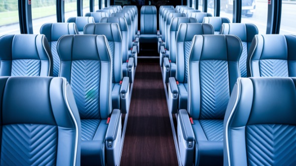 55 passenger charter bus interior montgomery