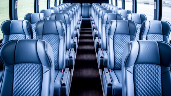 56 passenger charter bus interior daytona beach