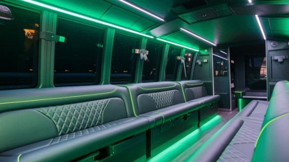 party bus rental interior st augustine