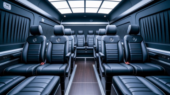 sprinter van with driver rental the villages